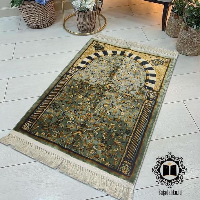 DS152 }} sajadah tebal Premium empuk model karpet