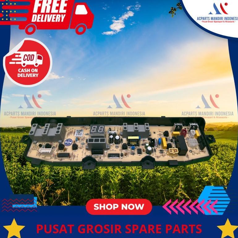SAMSUNG 8.0kg WA80V4 ( WA80V4PEC/XSE ), Modul pcb mesin cuci Top Loading Sparepart mesin cuci
