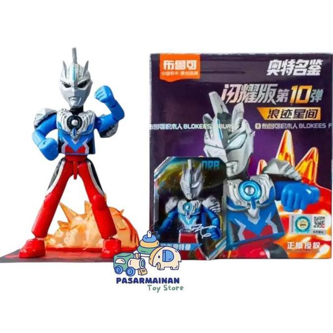 Blokees Ultraman Shining Version 10 Wander Between Star Figure Ultraman Zero Orb Blind Box Series