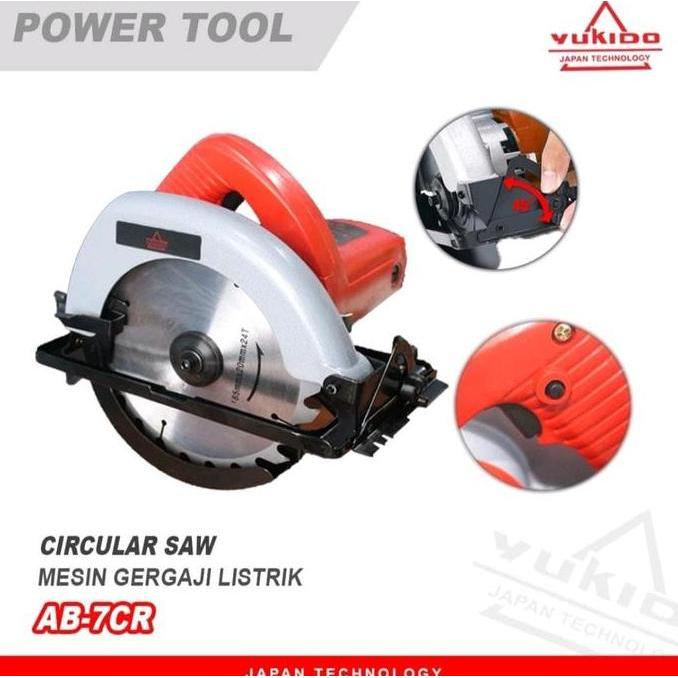KAHONO RYU SIRKEL MIKAYO Mesin Belah Kayu YUKIDO Gergraj Kayu Mesin Circular Saw AB-7CR RH435-3 900-