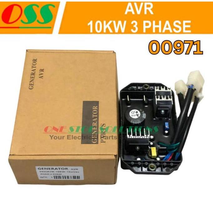 VEGAPUNK- AVR GENERATOR UNIVERSAL 10KW 3 PHASE AVR GENSET