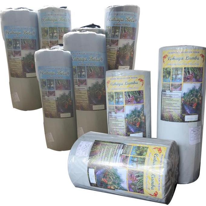TERMURAH - Plastik Mulsa 35 mic x 50-100 cm x 300 mtr Cahaya Bola Super