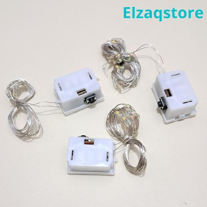 Lampu Layangan Baterai LED Kawat Kelap Kelip lampu led bentuk lidi