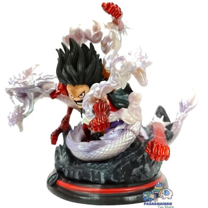 Action Figure Luffy Gear 4 Luffy The Snakeman Anime One Piece luffy