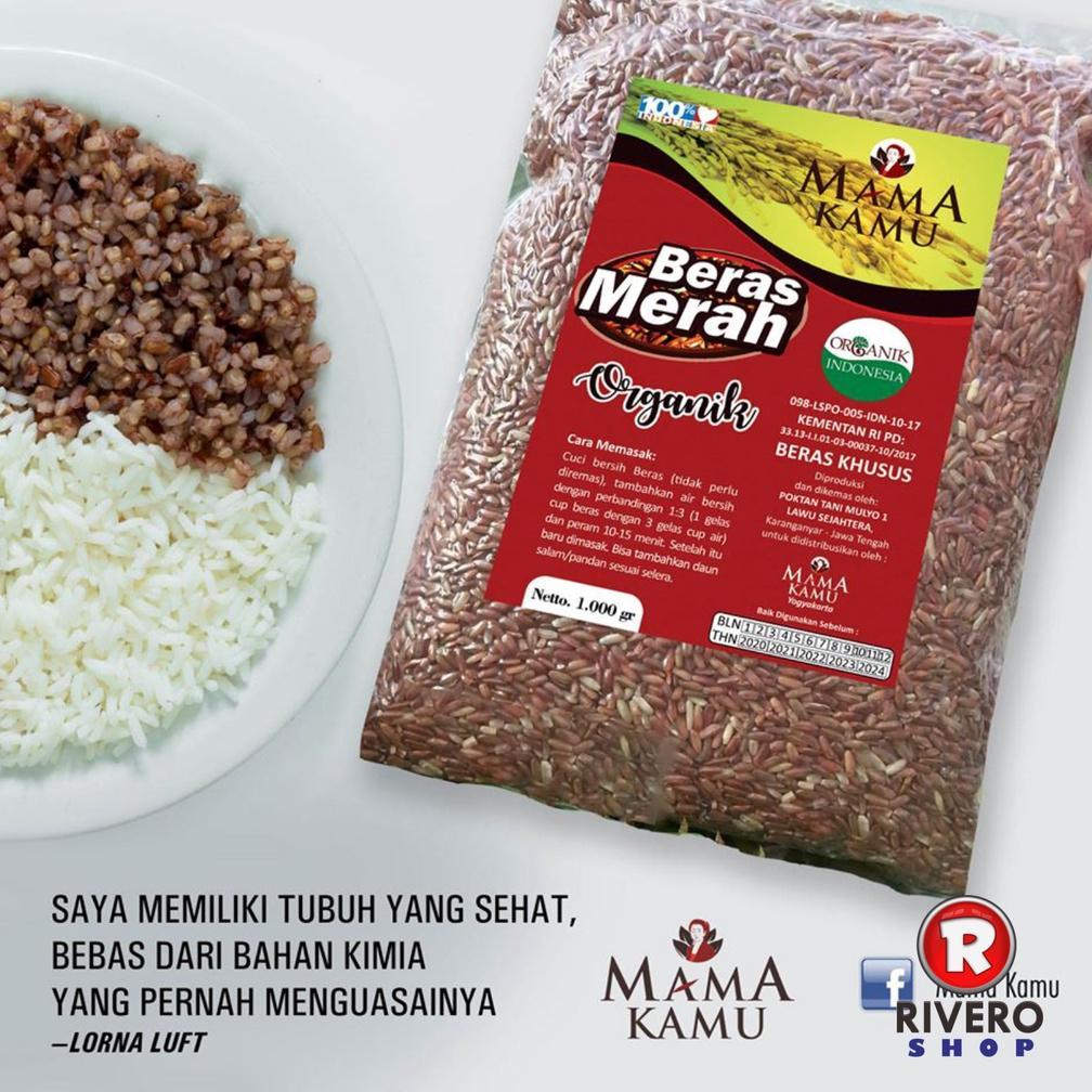 Beras Merah Organik 1Kg