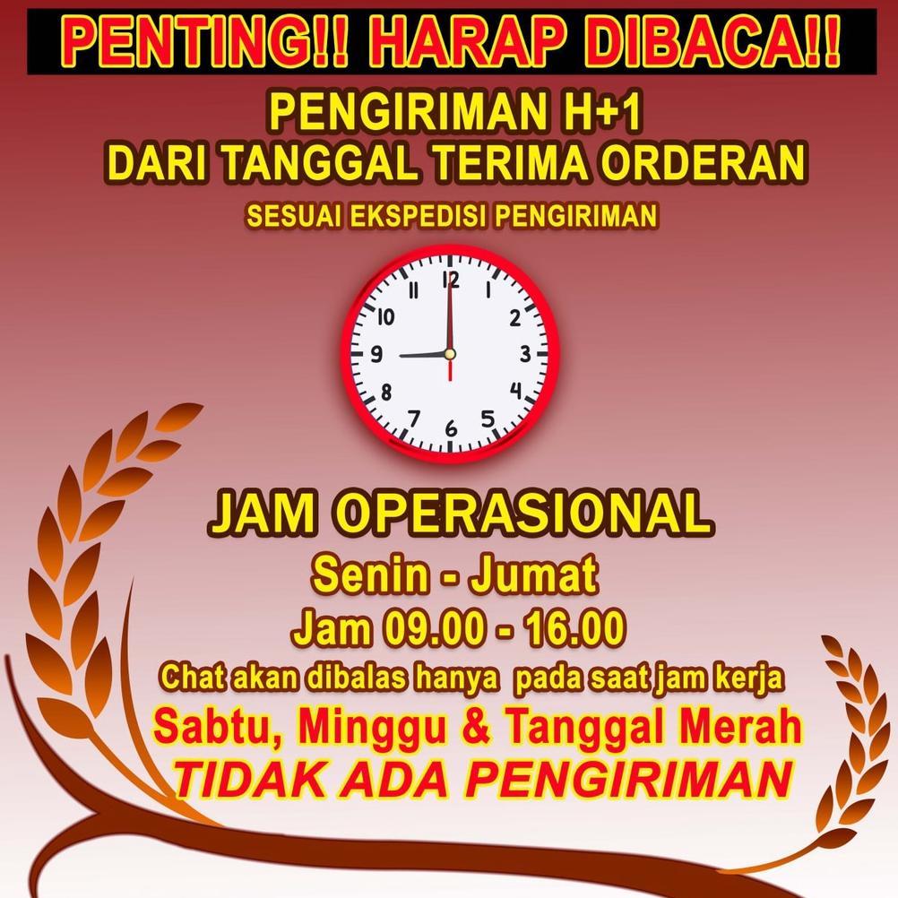 Beras Merah Hotel 5Kg - Beras Merah Organik - Beras Organik Merah - Beras Hotel Organik Merah - Hote