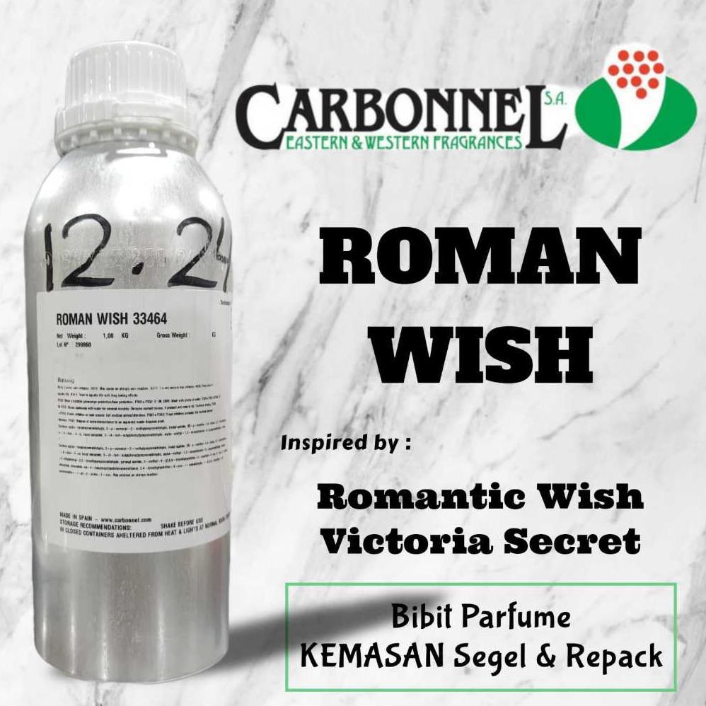 Carbonel - ROMAN WISH | Bibit parfume murni pabrik kemasan Segel/Repack - Vs. Romantic Wish