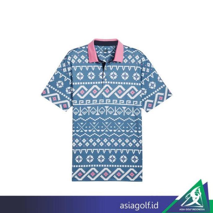 * T SHIRT GOLF PUMA FAIR ISLE PRINT | GOLF | KAOS GOLF