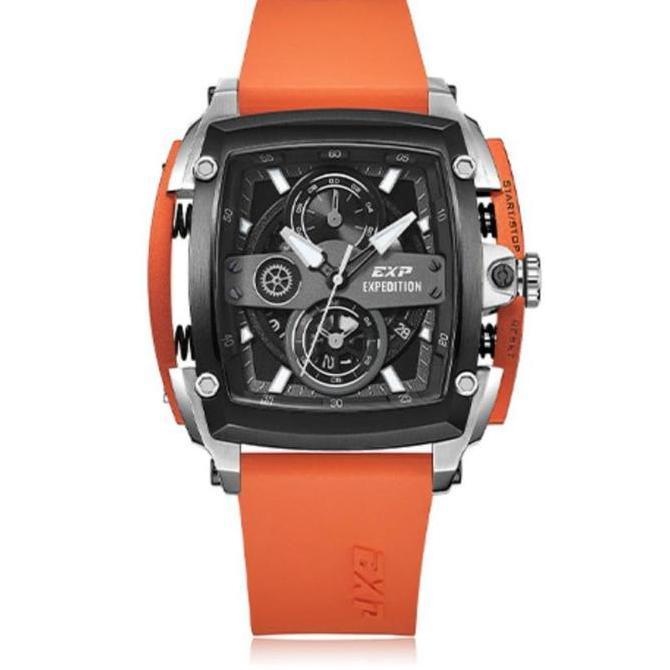 EXPEDITION 3008 GC RUBBER PRIA ORIGINAL GARANSI 1TAHUN Quartz Men