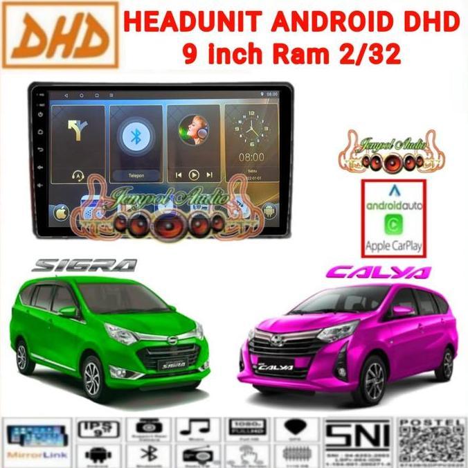 Head Unit Android DHD 9 Inch OEM Calya/Sigra murah