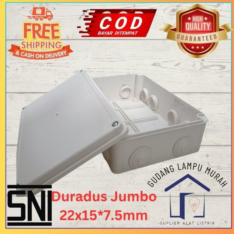 Duradus Jumbo Trm 22X15X7.5Cm Junction Box Duradus Besar