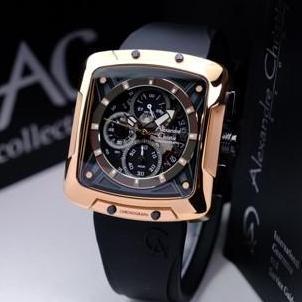 ALEXANDRE CHRISTIE 3030 GC RUBBER PRIA ORIGINAL GARANSI 1TAHUN Men Stainless Watch