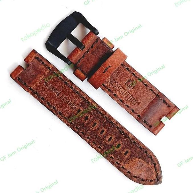 STRAP KULIT TALI JAM EXPEDITION E6621 E 6621 ORIGINAL GENUINE LEATHER