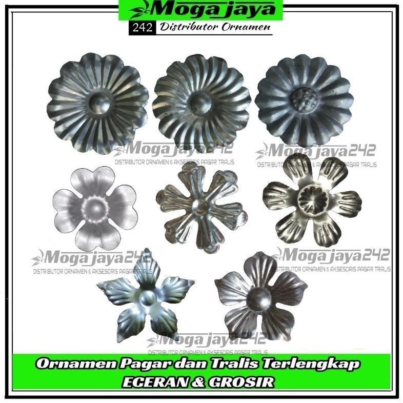 Promo Cod Bunga Matahari Bunga Kamboja Dll Ornamen Hiasan Tralis Pagar Balcon Canopy ....