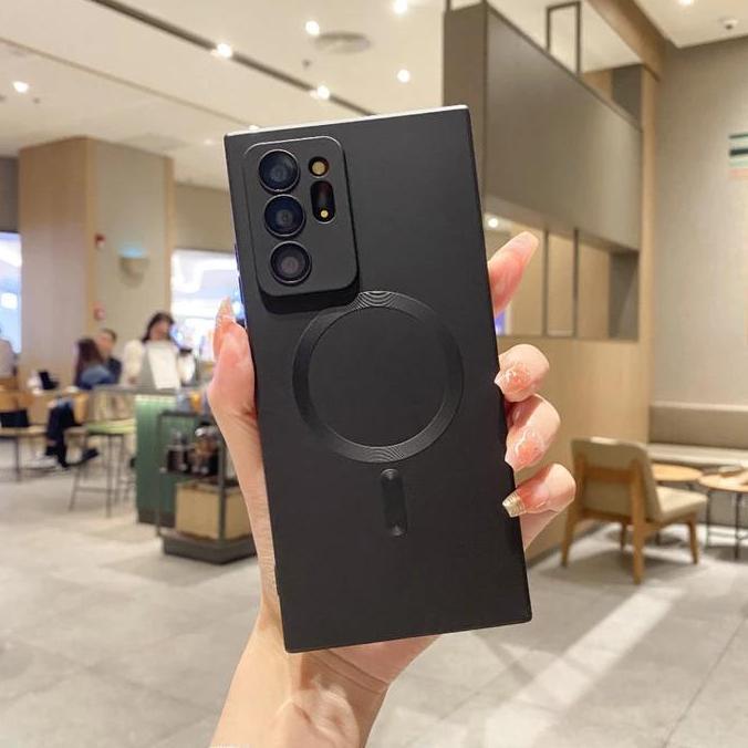 DF287>> Case Samsung Galaxy Note 20 Note20 Ultra Magnetic Magsafe Soft Casing