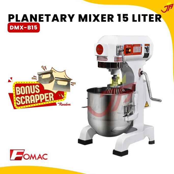 TERBARU Planetary Mixer 15 Liter DMX-B15 Fomac/ DMX B15/ Mixer 15 liter Fomac HOT SALE