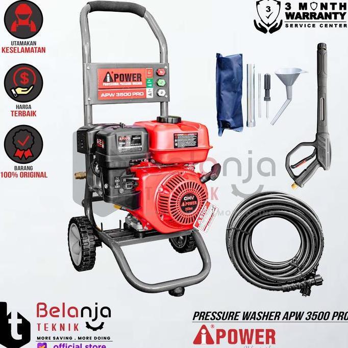 MARIGOLD- AiPower High Pressure Jet Cleaner APW 3500 Pro Mesin Cuci APW3500
