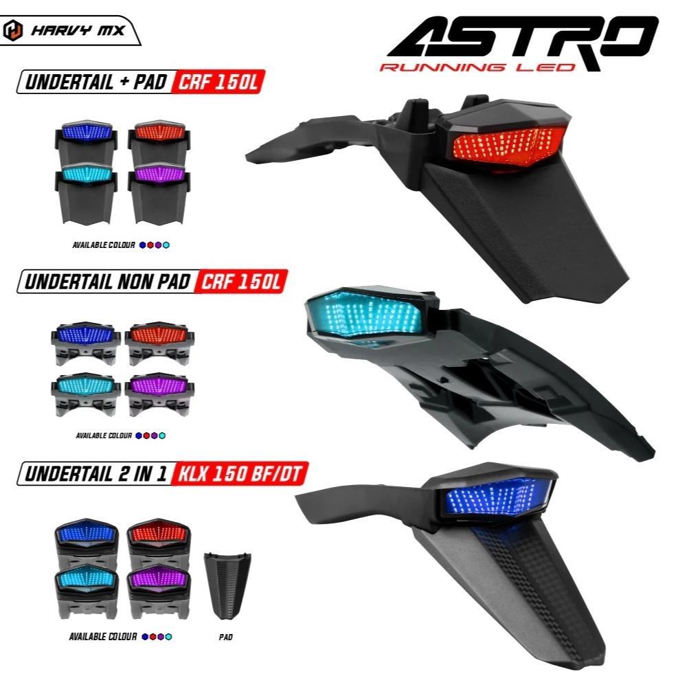 Undertail Stoplamp HRV Spakbor Belakang Plus Led Astro CRF 150 / KLX