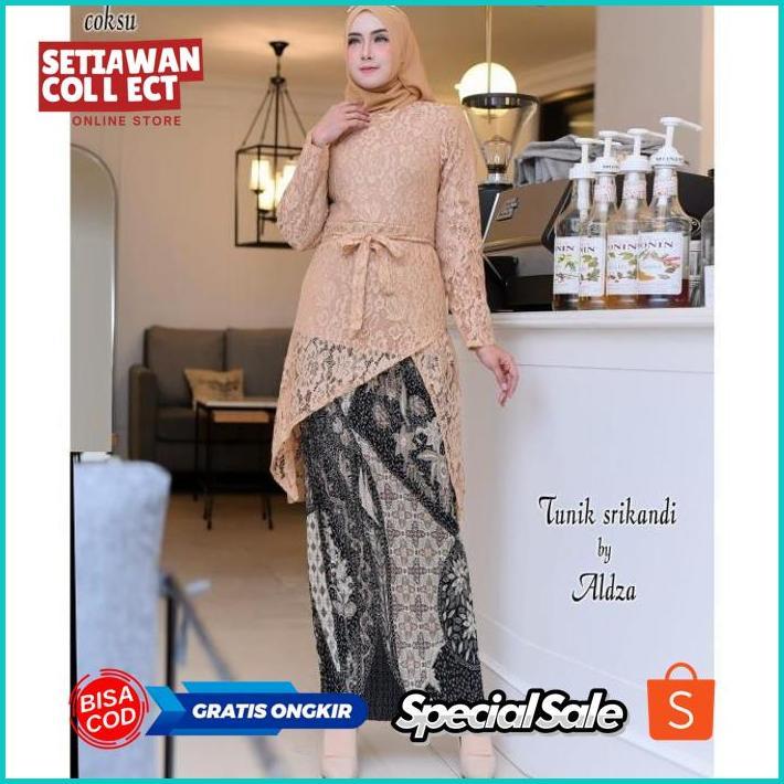 fx-45 fn-56 SETELAN KEBAYA SRIKANDI BROKAT ROK DUYUNG/ KEBAYA PESTA / KEBAYA MURAH BERBAGAI PILIHAN 