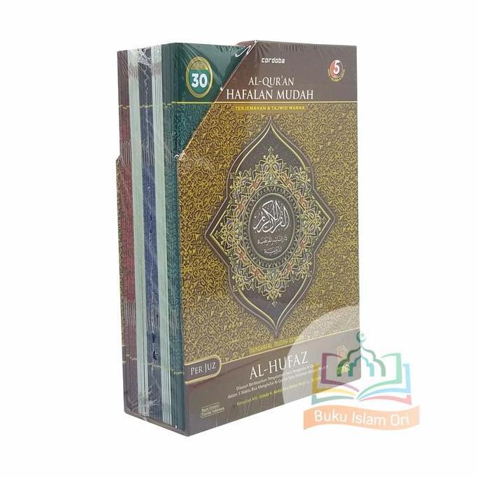 Al Quran Hafalan Al Hufaz A5 Per Juz Ori - Terjemahan Dan Tajwid Warna
