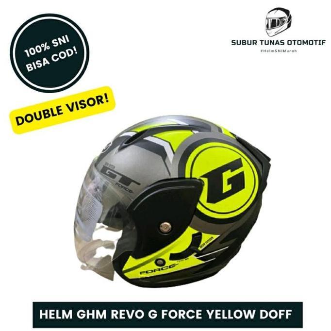 GHM Revo Double Visor SNI Termurah Terlaris
