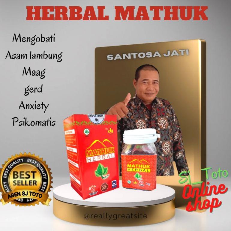 Herbal SJ Mathuk isi 50 kapsul