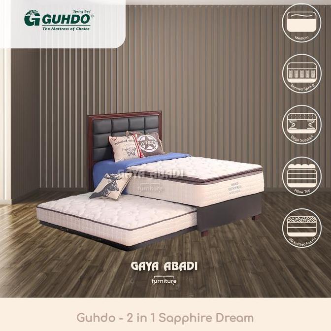 TERBARU Sapphire Dream 2 in 1 Guhdo - Guhdo springbed