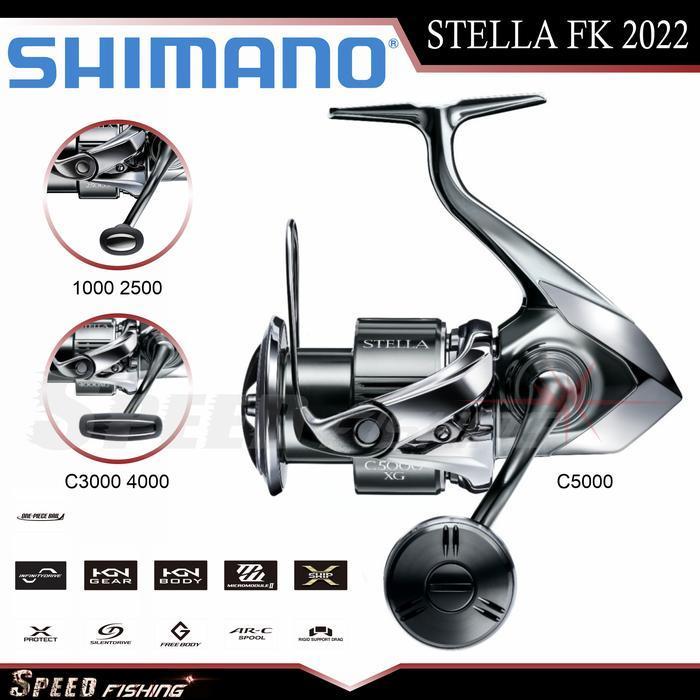 "Cod" - Reel Stella 2022 Fk 1000 2500 C3000 4000 5000 Shimano Stella Fk 2022 Bestseller