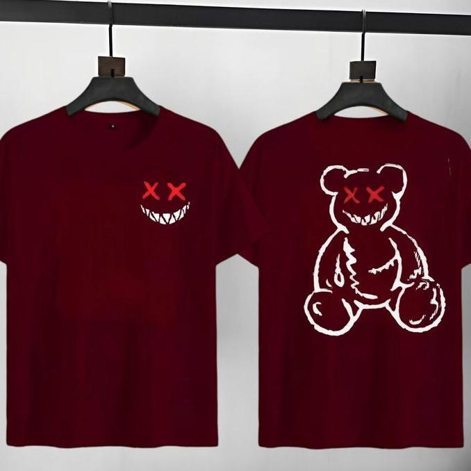 DV30 }} Kaos Katun Premium Cowok KS805 Size S M L XL 2XL 3XL 4XL 5XL - Smile