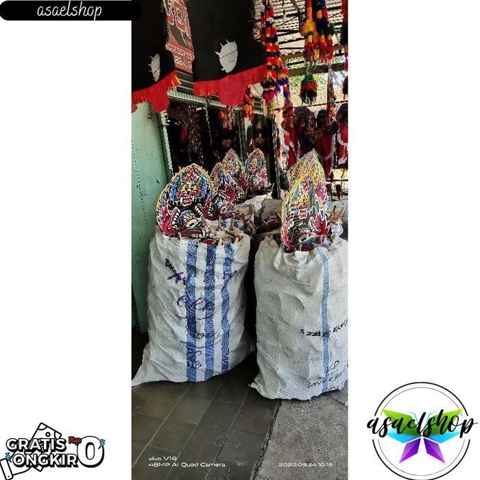 [Drs] Barongan Spon Jumbo Kemul Panjang / Barongan Anak / Barongan Kediri / Barongan Spon / Pecut / 