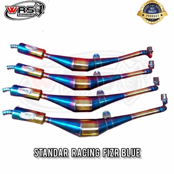 Knalpot fiz r f1zr Standar Racing Full Blue Super Garing Ori WRS Original
