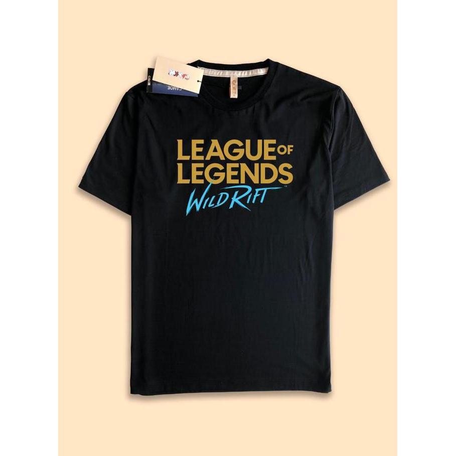 DE16 - Kaos Tshirt Gaming League of Legends Wild Rift