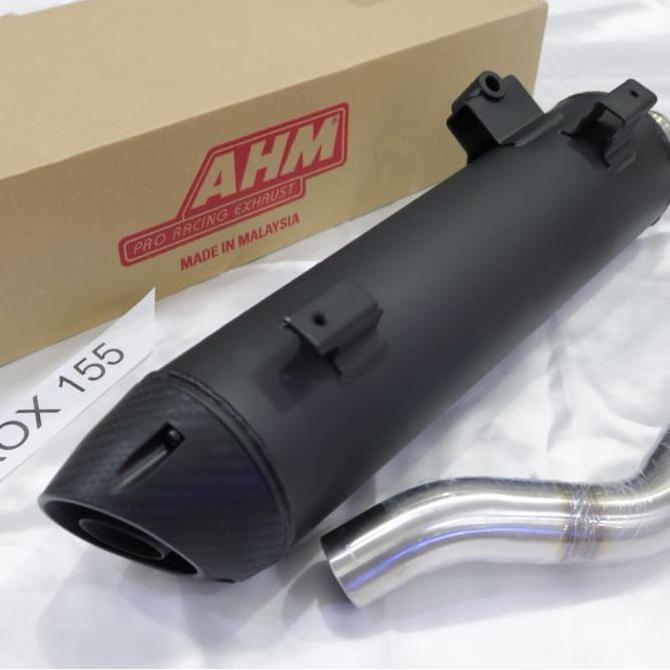 knalpot aerox 155 AHM ASLI MALAYSIA knalpot standar racing aerox 155 Original