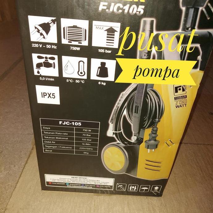 Promo Jet Cleaner Firman Fjc105 Mesin Steam Bertekanan Tinggi Firman Fjc105 Cod