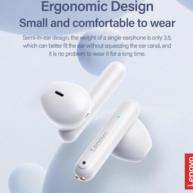 Original Lenovo LP1 Pro Earphone Wireless Bluetooth TWS Headphones Original