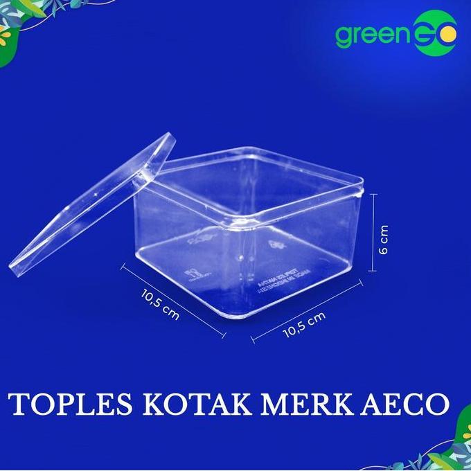 TOPLES KUE AECO SQUARE TOPLES NATHA DESSERT BOX TOPLES KOTAK AECO