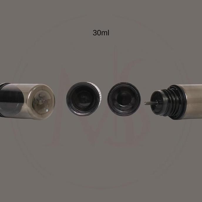 Botol Liquid Vape 30ml / Botol Chubby Flat Cap V4