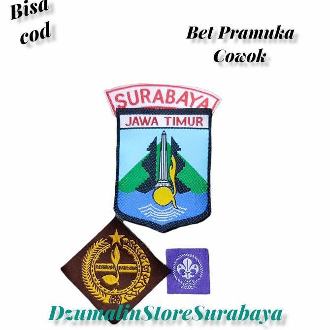 BET/BADGE Pramuka Laki laki Perempuan Jawa timur Surabaya