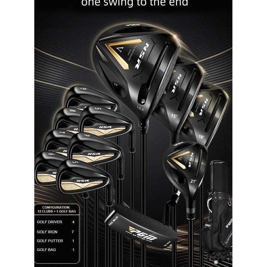 PGM NSR V Series Stik Golf Full Set Mens 12 Set Clubs Stick Golf Men NSR5 NSRV
