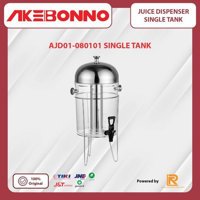 TERMURAH - AKEBONNO JUICE DISPENSER SINGLE TANK 8L MINIMALIS (AJD01-080101)