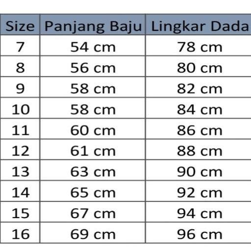 Baju Pramuka Penggalang SD Laki-laki