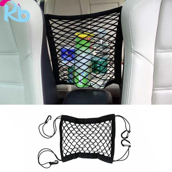 DI109 >> Car Seat Net Organizer Jaring Pelindung | Jaring Penyimpanan Car Net Storage