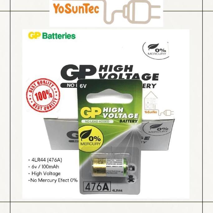 Baterai 476A / 4LR44 6V Alkaline GP High Voltage Battery Original