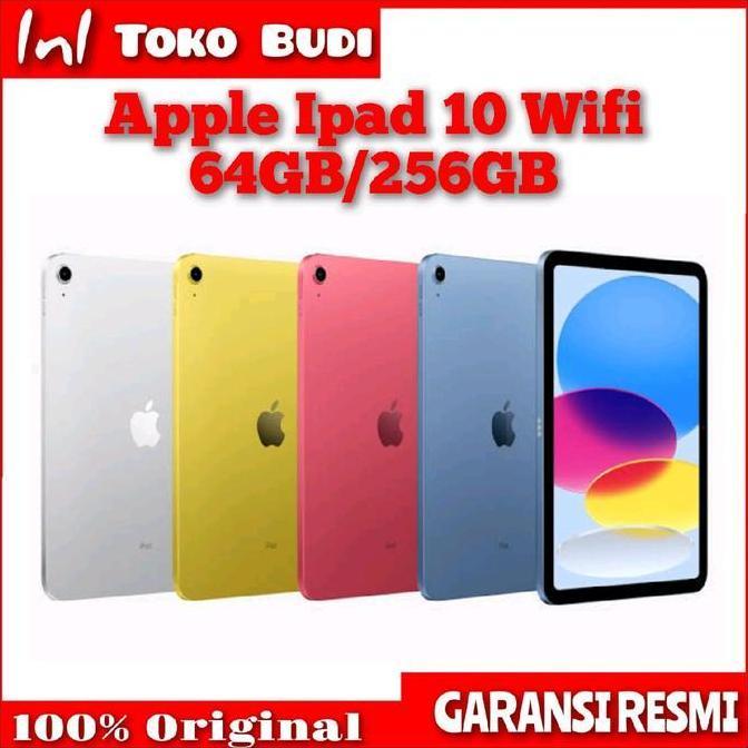 Apple Ipad 10 ( 64Gb / 256Gb ) Garansi Resmi Ibox