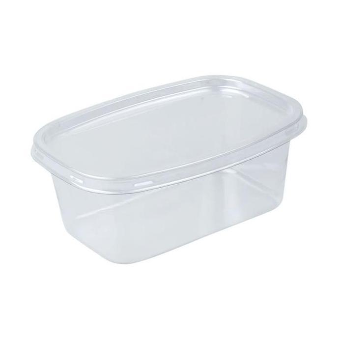 10pcs - 300ml Oval Dessert Box Mika Tempat Tiramisu Cake es Buah Es Camput Teler