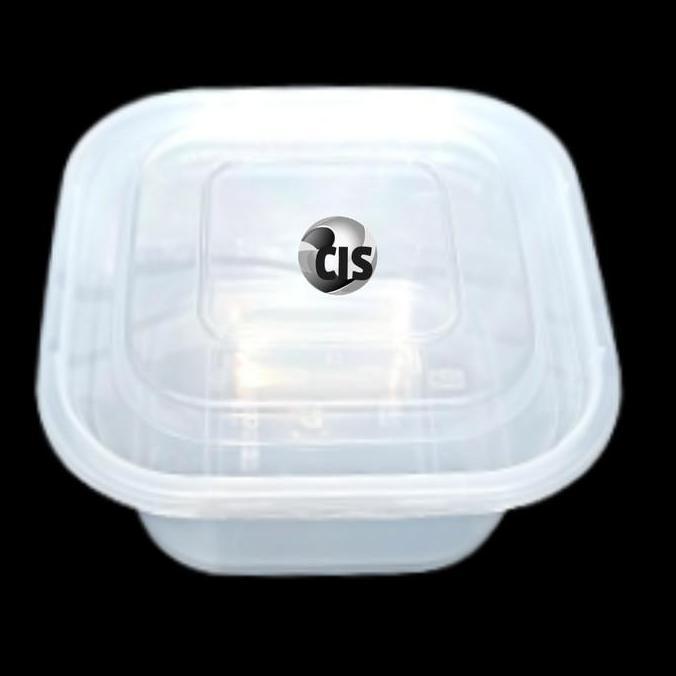 Thinwall Square 350 ml / Thinwall Kotak 350 ml - 25 pcs