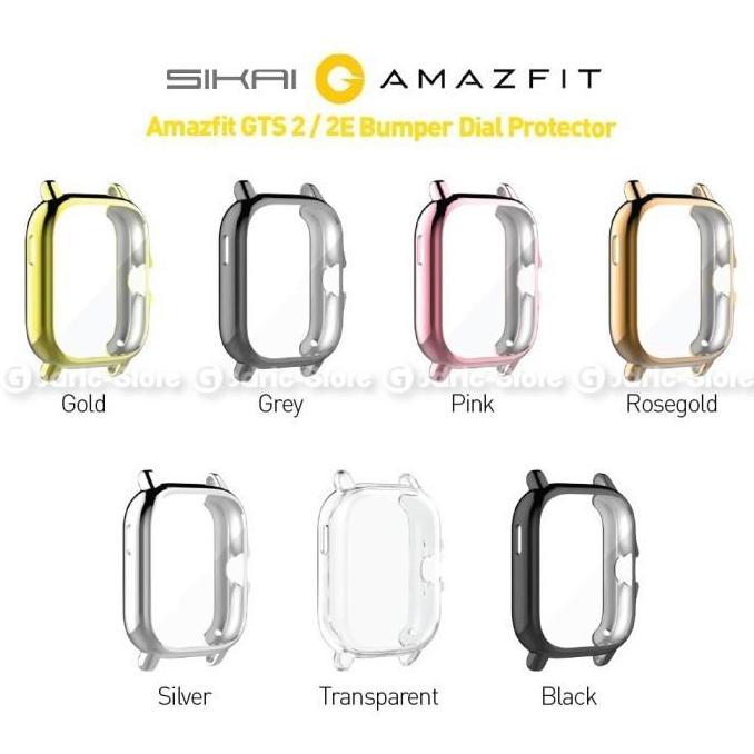 SIKAI Rubber Case Soft Bumper Cover Screen for Amazfit GTS 2 2e GTS2