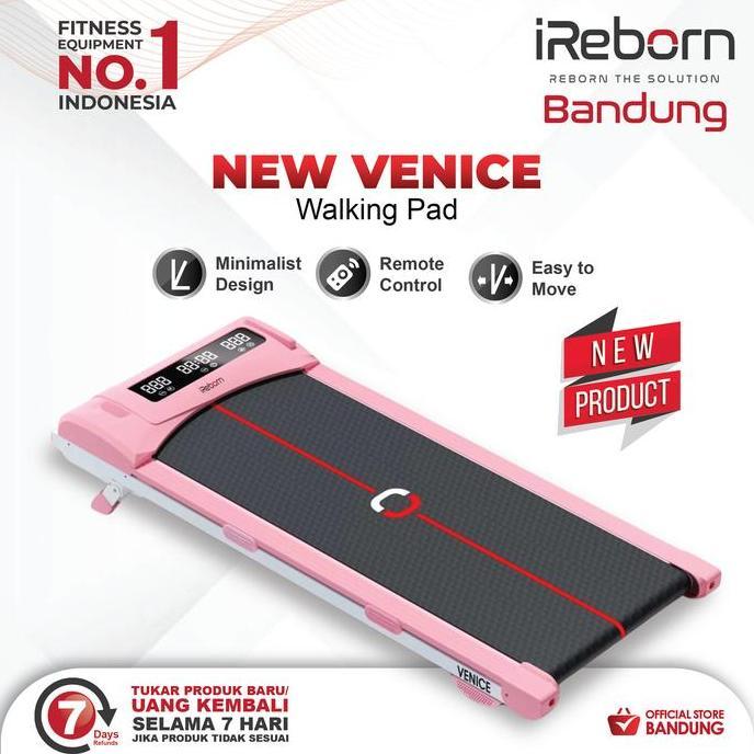 NEW Alat Fitness Treadmill Elektrik IReborn Venice M8
