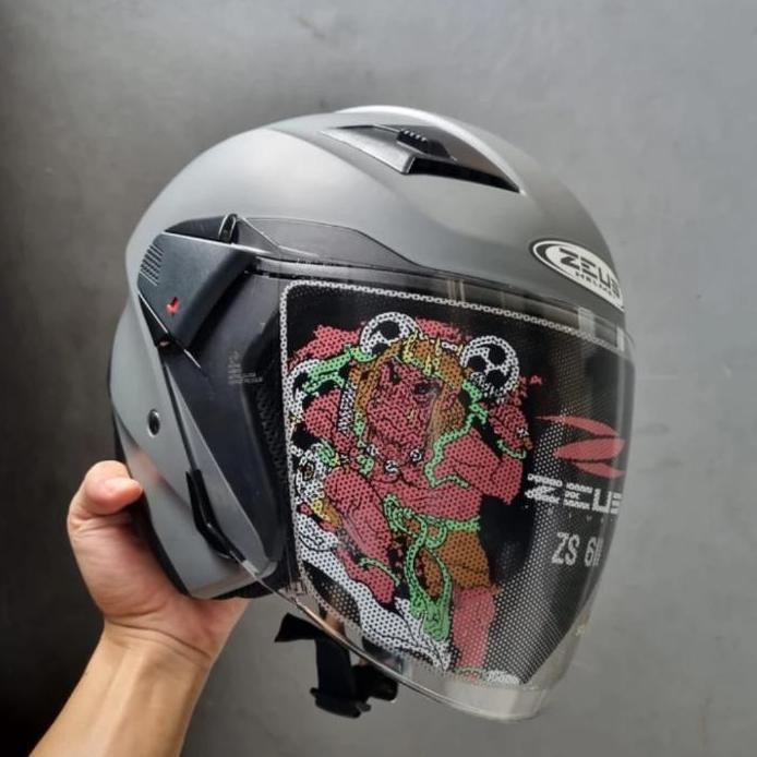 ZEUS ZS611 GREY MATT