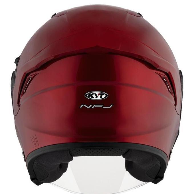 KYT NFJ RED MAROON GLOSS